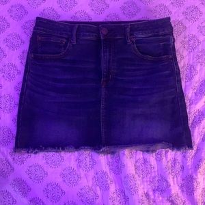 jean skirt